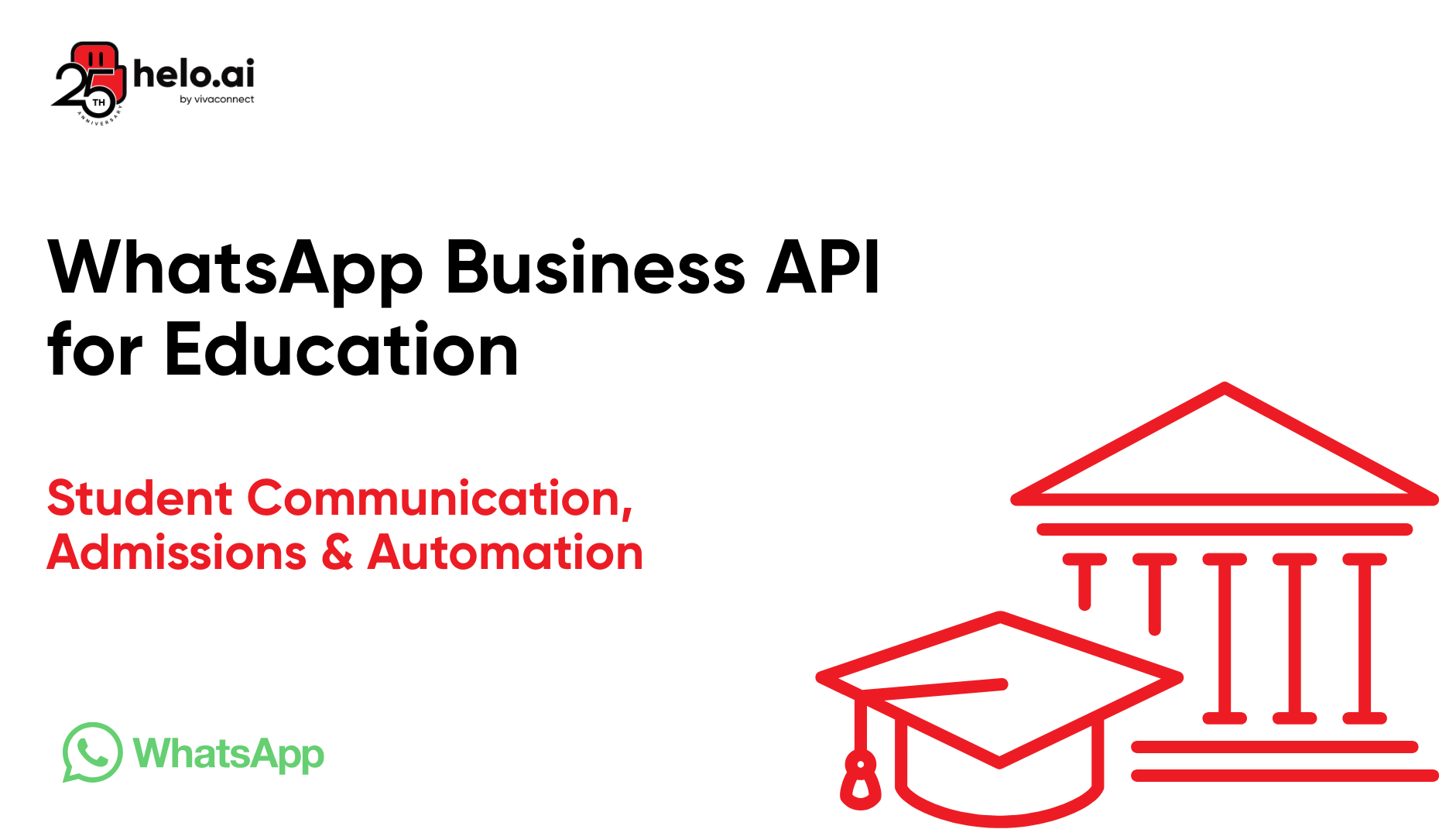 WhatsApp Business API for Education